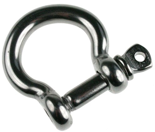 Arbo-inox Manille ronde forgée en inox 40 x 20 mm