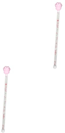TOPBATHY 2pcs Delicate Stirring Stick for Drinks Stirrer Shiny Surface for Home and Restaurant