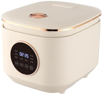 Arrocera Olla Arrocera Antiadherente Multifuncional, Capacidad De 5 Litros, Reserva Inteligente, Olla Interior con Recubrimiento Antiadherente, Fácil De Limpiar, Puede Cocinar Avena, Arroz Blanco