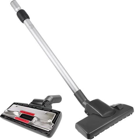 PRIMEBAG Premium Kombidüse + Staubsaugerrohr 35 mm - geeignet für Miele, Bosch, Siemens u.a. - Bestleistung beim Saugen