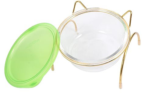 SEWOART Katzenfutter Wassernapf Mit Nackenstütze Erhöhter Futternapf Für Katzen Ergonomisches Design Verhindert Nackenbelastung Für Katzen Und Kätzchen Einfacher Zugang Zu Futter Und