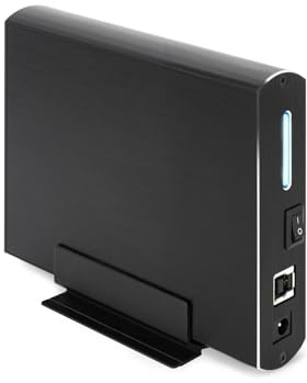 Caja Externa para Discos Duros 3.5 SATA USB 3.0/3.1 Gen1, Color Negra, Ideal para Almacenamiento y Transferencia de Datos rápidos.