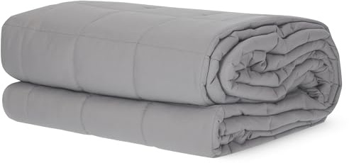 4FIZJO Gewichtsdecke 150x200 8 kg, Anti Stress Therapiedecke, Schwere Decke aus 7 Schichten, Decke für tiefen Schlaf und bessere Erholung, Weighted Blanket, Für Männer & Frauen von über 80 kg