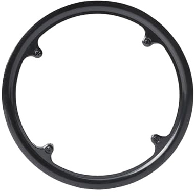 Eagles 1pc Bike Chain Guards, Sprocket Protective Cover with 42 Teeth 4 Holes Plastic Bike Chainwheel Protective Guard Cover Black Bike Chain Guard Bike Chain Guard Cover