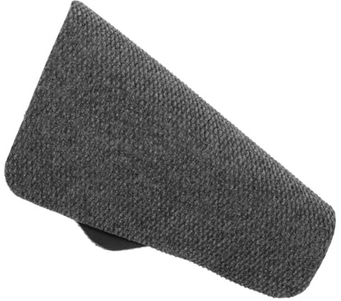 Angoily Tapis D'urinoir Pour Hommes Tapis Lavables Pour Toilettes Pour Hommes Base En Pvc Gris Foncé