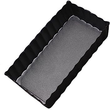 LABRIMP Teglia Antiaderente 4 Pollici con Rimovibile in Acciaio Stampo per Crostate e Quiche Utensile da Forno per Cucina