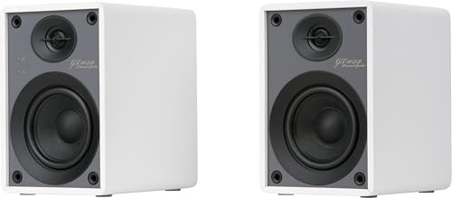 Onkyo GX-10DB aktiva högtalare, vit