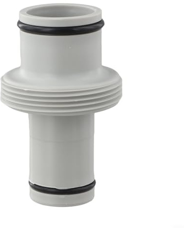 Conector de manguera recto de 1 5 a 1 25 pulgadas para sistemas de manguera de piscina Intex, adaptador de plástico con juntas tóricas de goma para válvula de émbolo de manguera dividida