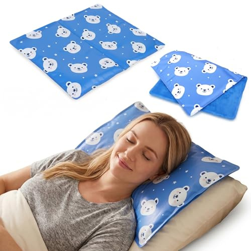 Large Gel Ice Pack for Injuries Reusable, Flexible Hot Cold Therapy Pad for Hip, Back, Knee, Leg, Soothing Pain from Bruises & Sprains, Muscle Aches, Relief for Surgery, Back Pain