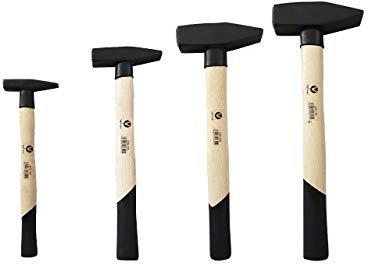 Profi 4 tlg Set Schlosserhammer Schlosser Hammer 100 300 800 1000 g