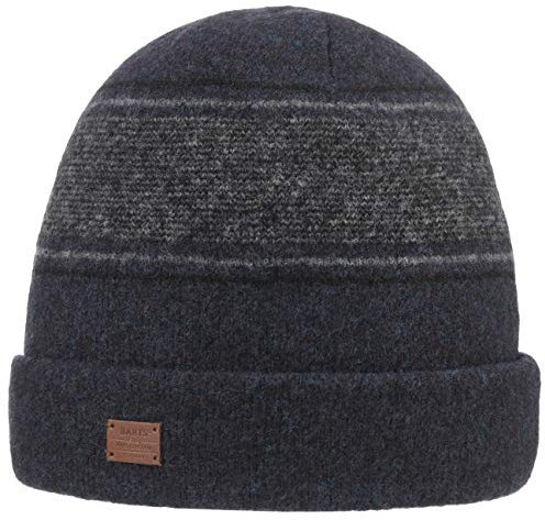 Barts Erish Yak Beanie Strickmütze Wintermütze Skimütze Herrenmütze (One Size - dunkelblau)