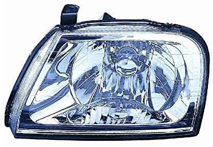 Faro Fanale Proiettore Anteriore SX Sinistro Per L200 Strada e Pick Up da 1996 a 2004 Alogeno H4 Gruppo Ottico Luce Fanalino