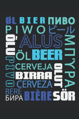 Bier in verschiedenen Sprachen Biertrinker