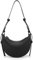 GSenhui Halbmond Schultertasche Kunstleder Crossbody Bag Damen Klein Half Moon Bag Hobo Umhängetasche mit Reißverschluss Handtasche Crossbag Women
