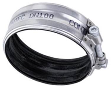 Contec SML CV Rapid ConPower Verbinder DN 50 bis DN 150 Gussrohre Abwasserrohre (ConPower (Rapid) | DN 100)