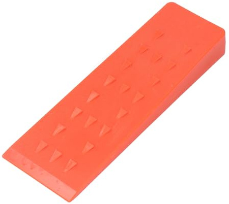 Plyisty Cale D'abattage d'arbre, Cale de Bûche en Plastique ABS, Cales de Tronçonneuse 6 Pouces pour Fendre Les Outils de Bûche, Facile à Installer et à Retirer, Idéale pour Les (Orange)