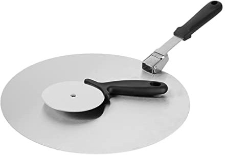 LIGIGWASH 1juego De Pizza Metálica De Inoxidable Cuchillo Cortador Utensilio Para Cocinar Pizzas Panes y Postres Hogar y Eventos