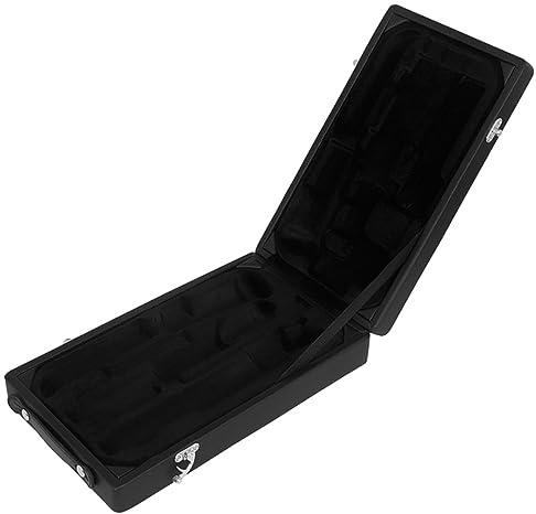 Toddmomy Leder Oboen Tragetasche Metall Baumwolle Aufbewahrungsbox Organizer Tasche Tragbar Klein Leicht für Transport und Schutz vor Kratzern