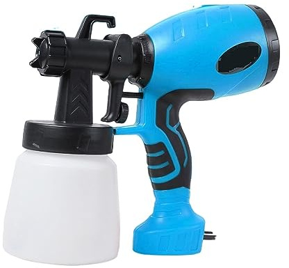 BCJMKDX Airbrush Set, 1200W Electric Spray Gun High Power Paint Sprayer Auto Furniture Steel Coating Air Brush 1.0/1.8/2.5mm Copper Nozzle