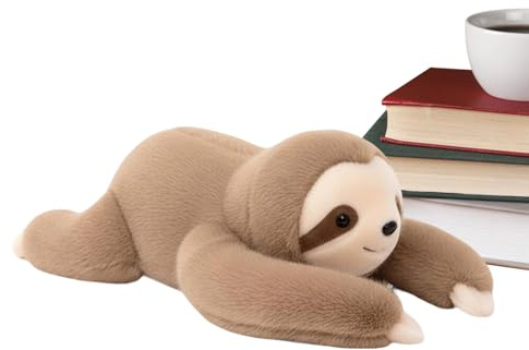 Peluche lestée pour adultes - Jouet en peluche - Coussin douillet confortable - Pour adultes, enfants, chambre d'enfant, maison, lit, canapé, anniversaire, Noël, voyage et bureau