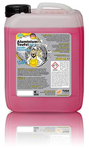 TUGA-Chemie Aluminium-Teufel, Intensiv Felgenreiniger, 5000 ml, Grün