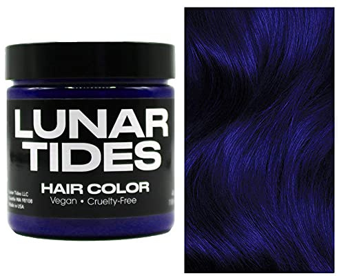 Blue Velvet, semi permanent hair dye blue - 118 ml - Lunar Tides