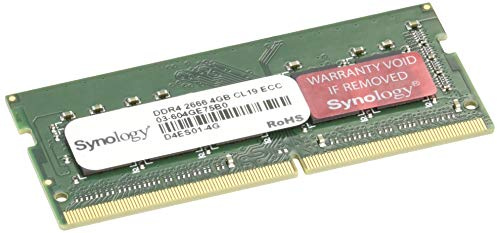 Synology RAM DDR4 ECC SO-DIMM 4 GB (D4ES01-4G)