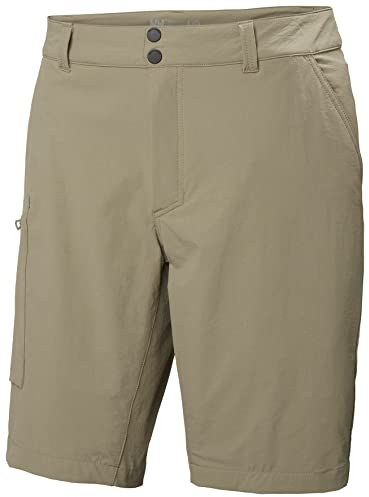 Helly Hansen Hombres Brono Softshell Shorts, Guijarro, 2XL