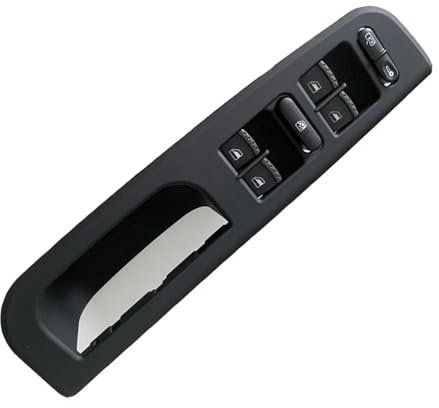 Interruttore Alzacristalli per Passat B5 per Bora per Golf 4 MK4 per Seat Leon per Toledo 1999-2004 Master Power Window Switch 3B1867171E 1J4959857D Pulsantiera Finestra (Colore : 1J4959857Dwith Pane