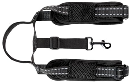 Hundgrimma – hundstödssele, husdjurslyftselväst, justerbar remsele | bekvämt stöd med handtag för skadade hundar, seniorhundar, hundars rörlighetshjälp och re