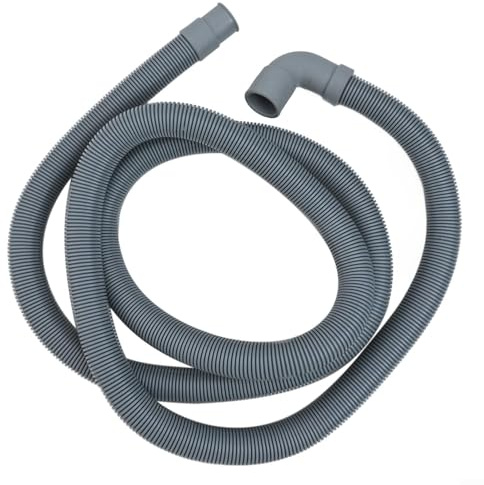 Tubo flessibile di scarico per lavastoviglie e lavatrici, ad alte prestazioni, 1 m, 2 m