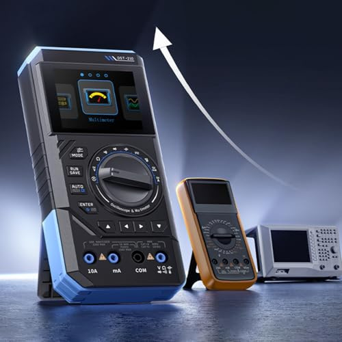 Lastdaytime DST-210 DST-201 - Multimetro digitale per oscilloscopio, 3 in 1, 19999, 48 Msps