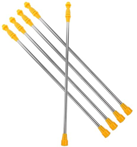 Anneome 5 pièces Tige de Pulvérisation Télescopique Électrique Rechargeable Longue Perche Inox Antirouille pour Arrosage Jardin et Agriculture
