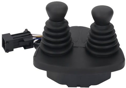 ciciglow Reemplazo de Palanca de Mando de Doble Manija para Linde 335 336, Controlador de Manija de Cargador de Tractor de Carretilla Elevadora 7919040052, Manijas de Palanca de Mando de