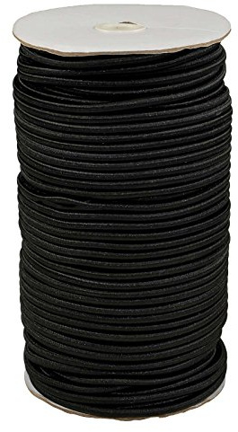 100m extra Starke Gummikordel 5mm, Farbe wählbar - Expanderseil, Rundgummi, Gummiseil