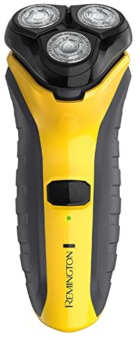 Remington Virtually Indestructible Men's Electric Shaver (Cordless, Wet & Dry, Rotary Shaver, Pop-up Detail Trimmer, 3-Day Stubble Styler Guard, USB Charging, 60-Minute Usage, 4-Hour Charge) PR1855