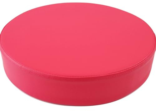 Sitzerhöhung Stuhlkissen Outdoor Garten Rund 35x35cm/40x40cm/50x50cm/45x45cm Sitzkissen Stuhl Rund Kinder Hoch de Sitzpolster Outdoor Gartenstuhl Dtuhl für Esszimmer,Küche,Garten,Büro(@13,45cmx5cm)