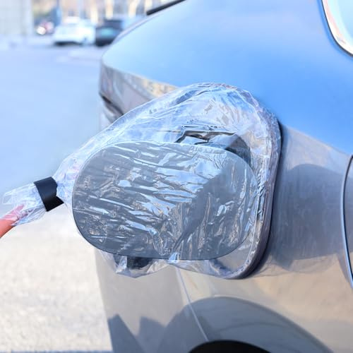 YIWOZI Strong Magnetic EV Charger Cover -All-Weather Outdoor EV Charging Port Cover- Heavy-Duty Waterproof/Dustproof Protector that Seals Out Rain & Snow for Tesla, Ford, Rivian (Steel Body EVs)