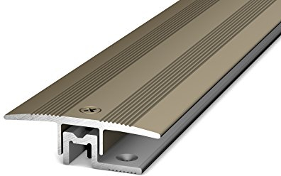 Prinz PS400 PEP Übergangsprofil Nr. 415, 36mm/270cm Havanna/edelstahloptik matt (neue Bezeichnung)