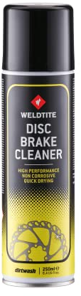 WELDTITE Disc Brake Cleaner for Bikes and Motorcycles - Non-Corrosive, Quick Drying, 250 ml