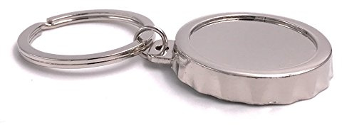 H-Customs Kronkorken Flaschenkorken als Flaschenöffner und besonderer Schlüsselanhänger Flaschenverschluss Geschenkidee Praktisch Alltagstauglich zeitloses Design
