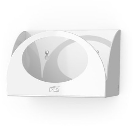 Tork Small Pack Reinigungstuchspender Weiß W8, Wandmontage, Performance Linie, 655100 (x4)