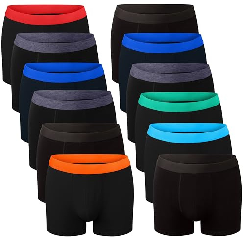 Bonjour® Boys Boxer Shorts (6 & 12 Pack) Cotton Designer Trunk Boxers Underwear (5 yrs - 13 yrs)