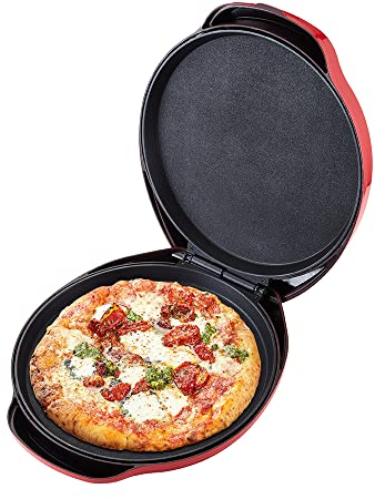 Judge Electric Pizza Oven. Energy Efficient Pizza Maker, Perfect Crepe, Pancake and Omelette Maker Non Stick Fast Heating Multicooker, 30cm Indoor Pizza Oven. Table Top Pizza Oven, 1000W