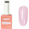 FZANEST Milky Pink Builder Base Gel,6 in 1 Rubber Base Gel for NailsSpring Summer Clear Sheer Nude Color Gel Polish Aufbaugel FüR GelnäGel