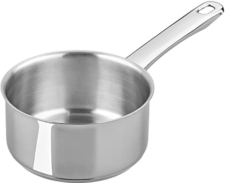 Tala Performance 10A14342 Milchtopf aus Edelstahl, 14 cm, hergestellt in Portugal, für alle Herdarten einschließlich Induktion geeignet