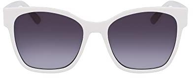 KARL LAGERFELD Damen Kl6087s Sonnenbrille, Weiß, Einheitsgröße