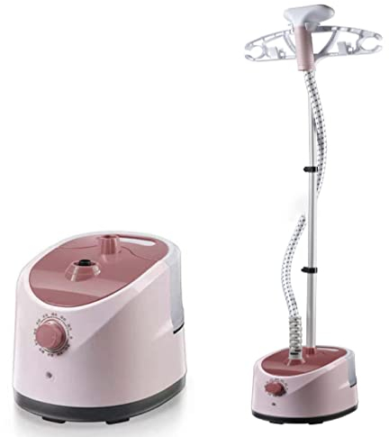 Deosdum Puissant Fer à Repasser Debout 1800 W avec Réservoir d'eau de 1,8 L, Fer à Vapeur électrique, Machine à Repasser à Suspendre, Chauffage Rapide/élimine Les Plis et Les