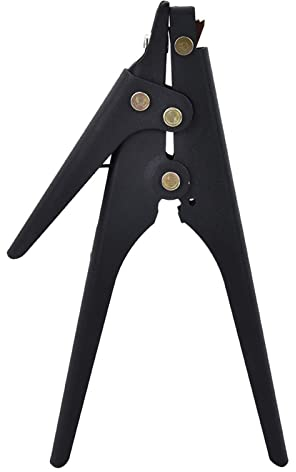 Nylon-Kabelbinder-Spannwerkzeug, Befestigungspistole für 2,3–9,5 Mm Kabelbinder, Elektriker-Werkzeug, Ideal für Schnelles Befestigen und Schneiden