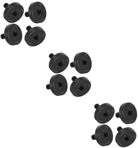 OSALADI 12stücke Daumenschrauben Für Kamera-montageplatten Bracket Blitzhalterungen Robuste Stativ-Schrauben Mit Rändeloberfläche Für Einfache Handhabung Und Anpassung